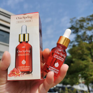 Fresh Red Pomegranate Face Serum Anti-Aging Whitening Moisturizing Oil Control Facial Essence Liquid Shrink Pores Skin Care