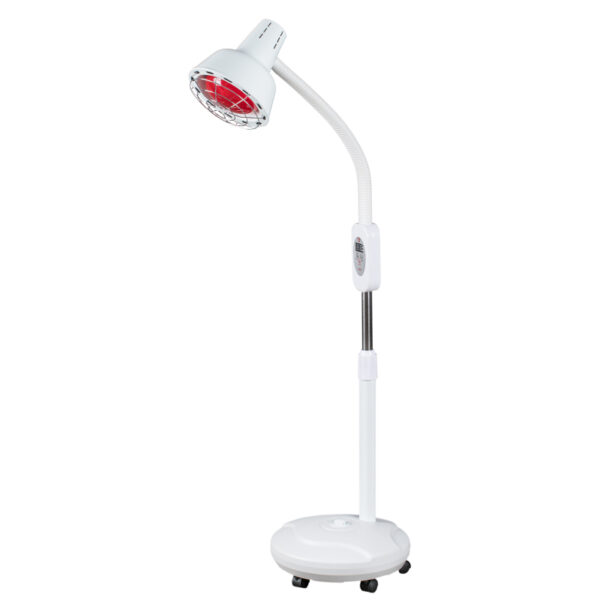 Adjustable Height and Angle Infrared Heat Light Floor Lamp Anti-scald Relieve Joint Pain Infrared Physiotherapy Lamp