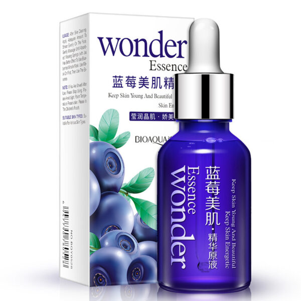 Blueberry Wonder Essence Moisturizing Whitening Nourishing Oil-control Depth Replenishment Face Serum Anti Aging Care