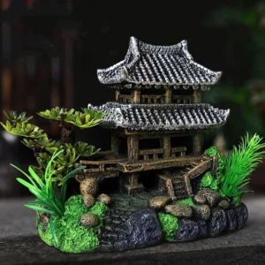 Landscaping Simulation Rockery Decoration Artificial Resin Rockery Aquarium Stone Moss Fish Live Aquarium Accessories
