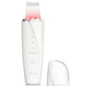 Skin Scrubber Waterproof Low Noise Light Therapy EMS Face Lifting Ultrasonic Face Cleaner Peeling Machine