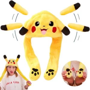 Rabbit Ear Hat Plus Velvet Thick Luminescent Warm Entertainment Hat Warm Cartoon Animal Hat For Kids Boys Girls Birthday Gift