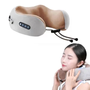 Neck Massage Pillow Heating Vibration Kneading Electric Cervical Shoulder Massage Protection Relaxing Massager