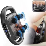 Fascia Gun Six-Head Muscle Relaxation Massage Professional Grade Wireless Waist Back Masajeador Deep High Frequency Vibration