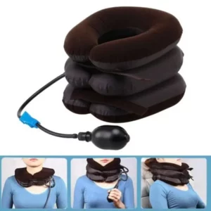 Neck Stretcher Inflatable Collar Cervical Neck Traction Correction Device Cervical Support Neck Massage Instrument