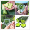 Plastic Heart/Star/Love Fruit Shaping Mould Strawberry Cucumber Growth Forming Mold Vegetable Growing Mold Garden Nursery