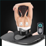 Cervical Traction Instrument Neck Pain Relief Massager Air Soft Brace Neck Warm Compress Cervical Disc Hernia EMS Therapy Device
