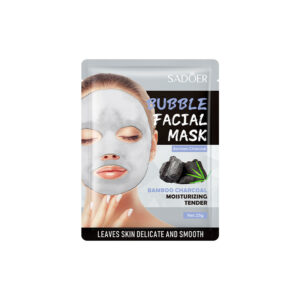 Bamboo Charcoal Bubble Collagen Face Mask Moisturizing Refreshing Sheet Masks Hyaluronic Acid Facial Mask Skin Care Products