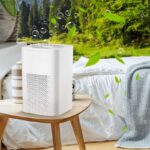 Portable Air Purifier, Desktop Air Cleaner With True HEPA Filter,With Night Light For Allergies, Asthma, Pets,Smokers