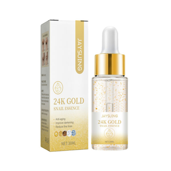 24k Gold Face Serum Hyaluronic Acid Anti A-ging W-rinkle Removal Fade Fine Line Moisturizer Lifting Firming Nicotinamide Essence