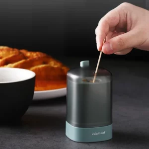 Creative Automatic Pops Up Toothpick Box Dispenser Home Living Room Dining Room Toothpick Storage Boxes Holder