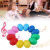 Egg Shakers Musical Instruments Percussion Egg for Kids Puzzle Toys Easter Egg Shaker for Early Education Learning Gifts
