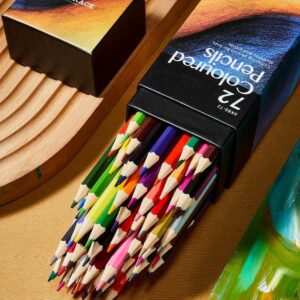 Colors Pencils Professional Oil Wood Soft Watercolor Pencil For School Draw Sketch Art Supplies