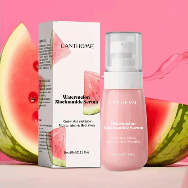 Whitening Firming Serum Brighten Dark Spot Correcting Shrink Pores Hydrating Oil Control Watermelon Niacinamide