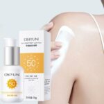 Facial Sunscreen  Refreshing Oil Control Sunscreen Facial Rays Sunscreen Effectively Ultraviolet Isolates