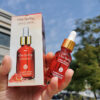 Fresh Red Pomegranate Face Serum Moisturizing Oil Control Facial Essence Liquid Shrink Pores Improve Roughness Skin Care