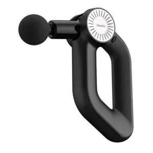 Professional high powered body massager high frequency vibration fascial muscle gym massage gun with heated function