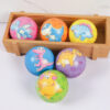 Cartoon Dinosaur Bouncy Balls Dino Party Gifts Jumping Elastic Rubber Balls Kids Birthday Party Favors Pinata