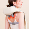 Cordless Neck Shoulder Massager Multi-Purpose Adjustables Gear Massager Great Gift For Parents