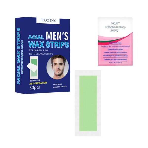 Hair Removal Wax Paper Wax Cleaning Oil Packs Smoothing Skin Mustache Lip Hair Face Body Hair Removal For Men Women