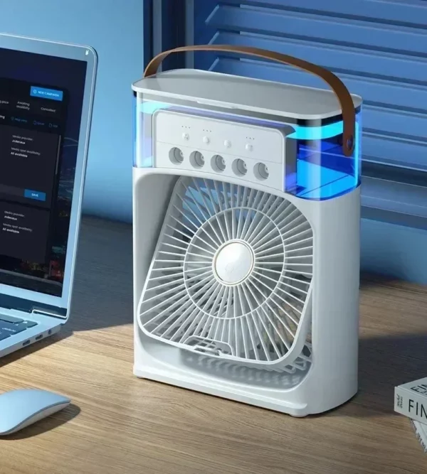 Fan AIr Conditioner Household Small Air Cooler LED Night Lights Humidifier Air Adjustment Home Fans