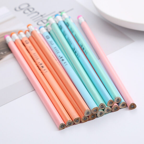 Ellen Brook Macaron Color HB Stationery School Office Supplies Student Gift Prize Creative Kawaii Pencil
