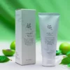 Woman Facial Cleanser Cream Long-lasting Moisturizing Gentle Cleansing Refreshing Oil Control Green Plum Cleanser