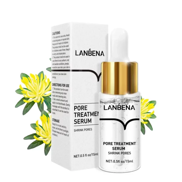 Shrink Pores Solution Serum Essence Moisturizing Relieve Dryness Oil Control Firming Pore Repairing Smooth Skin Care 