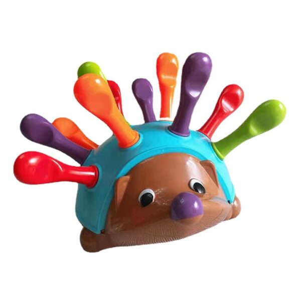 Hedgehog Montessori Biomimetic Toys Baby Concentration Training Puzzle Toys Fine Motor Sensory spelling Toys for Kids gift