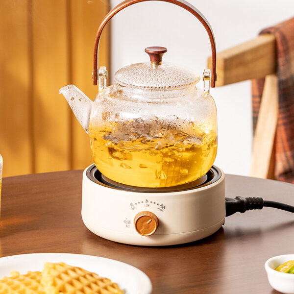 Multipurpose Electric Stove Water Boiling Tea Stove Mini Electric Stove Tea Maker for Flat Cookware and Cups