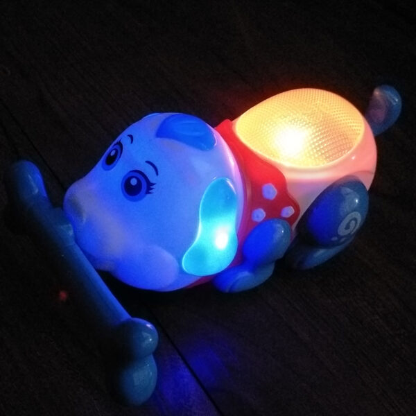 Electric Dog Toys Smart Puppy Toys For Small Dogs Funny Rolling Ball Self-moving Puppy Games Toys Pet