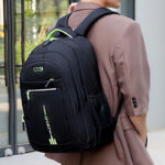 Large Capacity Oxford Cloth Leisure Travel Backpack College Students Backpack Fashion Business Laptop Backpack