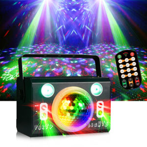 Home Party Disco Lights Birthday decoration RGB LED Strobe Light Laser light show