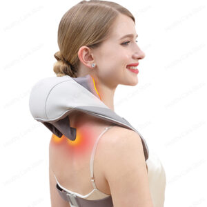 Electric Shiatsu Neck Back Massager Heat Portable Massager Relax 6d Kneading Massage Shoulder Foot Massager Health Care Mach
