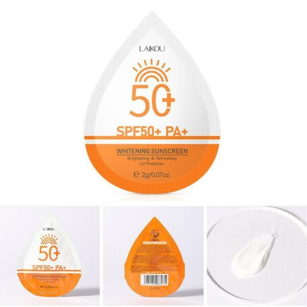 Facial Sunscreen Protective Sun Cream SPF 50+ PA+ Oil Control Moisturizing Skin Body Sunscreens Isolates Ultraviolet Rays