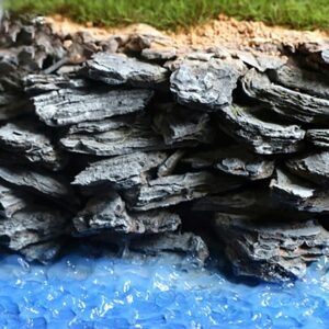 Accessories Railway Scenery Making Fairy Garden Simulation Bench Rock Stone Scene Model Sand Table Layout Mountain Platform