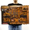 Engineering Vehicle Toys Plastic Construction Excavator Tractor Dump Fire Truck Bulldozer Models Kids Boys Mini Gifts