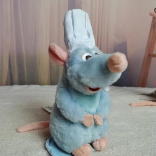 Anime Disney Ratatouille Hairband Plush Doll Pendant Wide-Brimmed Hairpin Photo Headdress Creativity Plush Keychain Girl Gifts