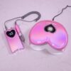 Unicorn Magic Pink Nail Lamp UV LED Nail Dryer Red Light Heart Shape for Curing Polish Gel High Power 96w Nails Electric