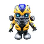 Interesting Dance Music Robot Toys Hero with Children's Music Electric Toys Singing Dance Robot Children Birthday Gift for Kids