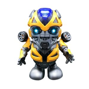 Interesting Dance Music Robot Toys Hero with Children's Music Electric Toys Singing Dance Robot Children Birthday Gift for Kids