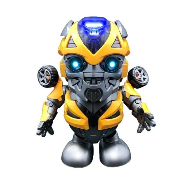 Interesting Dance Music Robot Toys Hero with Children's Music Electric Toys Singing Dance Robot Children Birthday Gift for Kids
