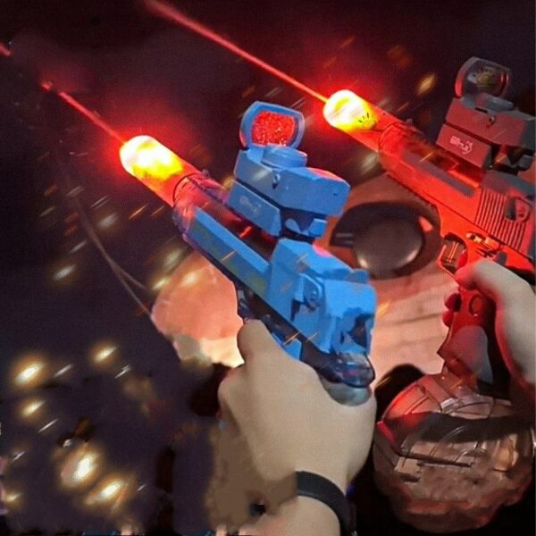 Automatic Electric Desert Eagle luminescence Water Gun Fights Toy Water Pistol Outdoor Beach Swimming Pool Children Toy