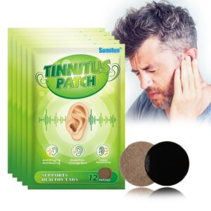 Jemeesen Tinnitus Treatment Patch For Ear Pain Protect Hearing Sticker Relieve Hearing Loss Herbal Patches