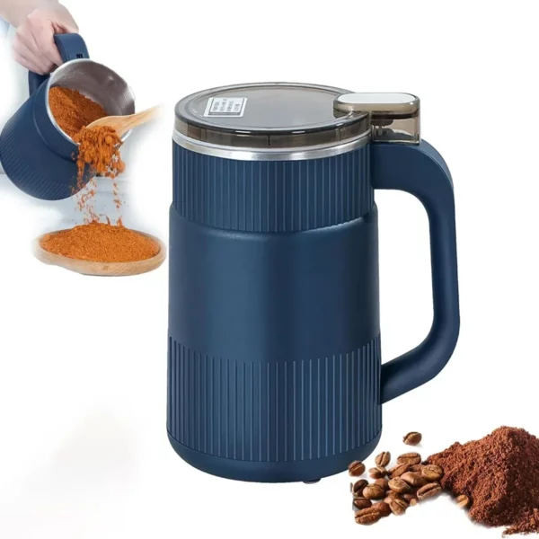 Electric Coffee Grinder Multifunctional Beans Spices Grains Grinder Lightweight Cereal Nuts Grinder Fast Grinding for Kitchen