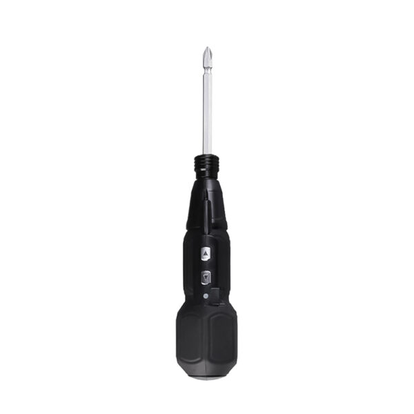 Mini Electric Screwdriver Handle Chrome Vanadium Steel Charging Straight Rod Drill with LED lighting For Household Accessories