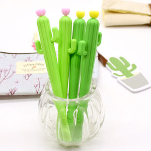Outlet Soft Cactus Gel Pen Plant Creative Pen Stationery Office supplies Pen