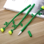 Creative Cute Kawaii Rose Flower Gel Pen Plant Decoration Stationery School Office Supply Pretty Lovely Ellen Brook