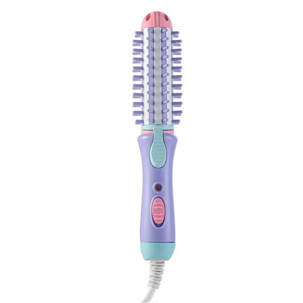 Mini Electric Hair Straightening Curling Iron Set Scald Proof Ionic Hot Comb Hair Styler Travel Hair Styling Tools