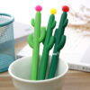 Creative Cactus Neutral Pen Plant Black Signature Office Pen Student Stationery Kawaii School Supplies Cute Stationary